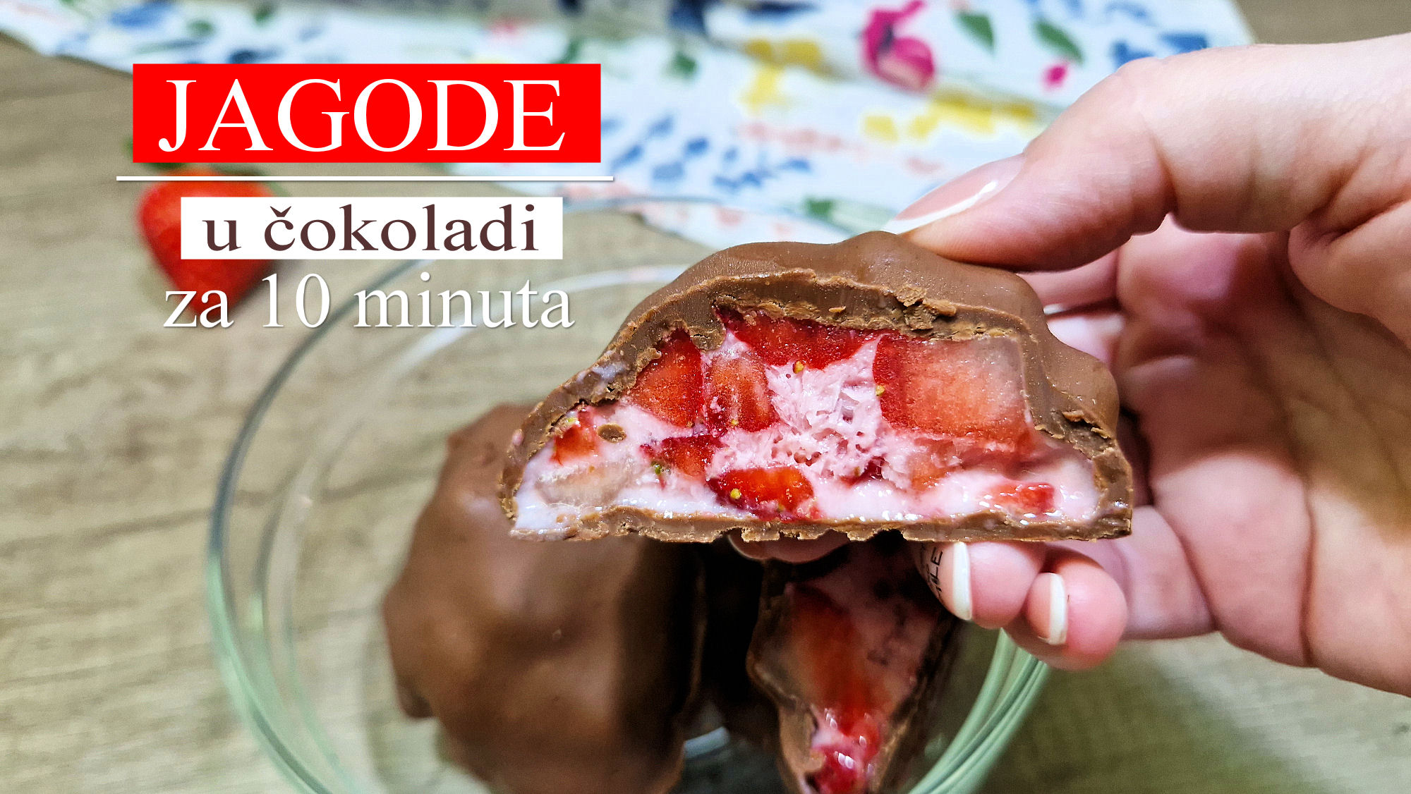 Jagode u čokoladi