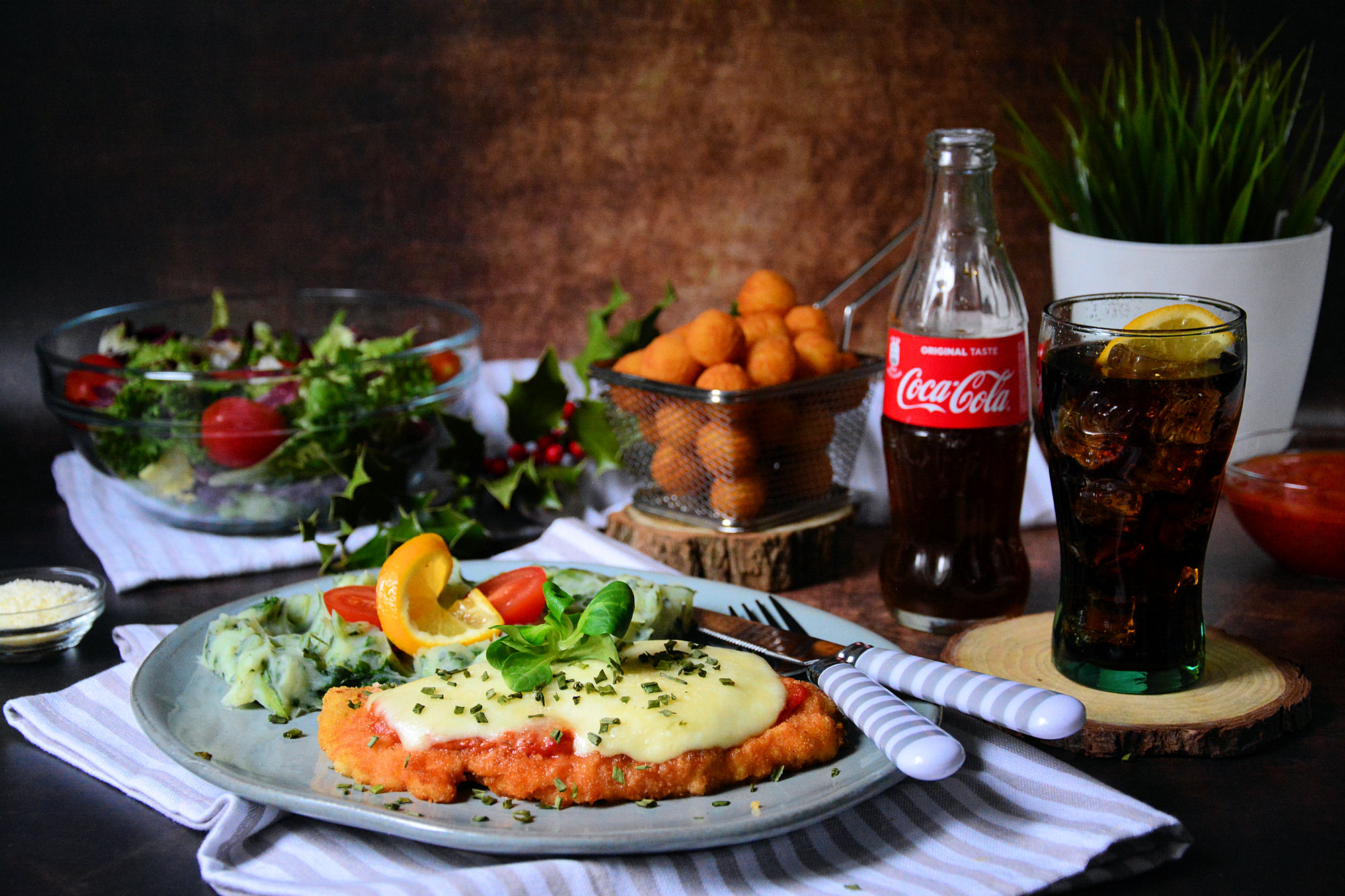 Piletina Napolitana sa mozzarellom i parmezanom