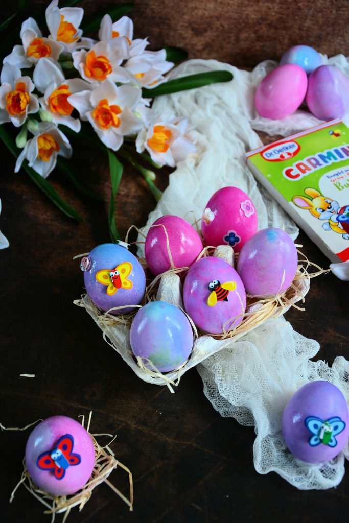 farbanje jaja sodom bikarbonom i sirćetom